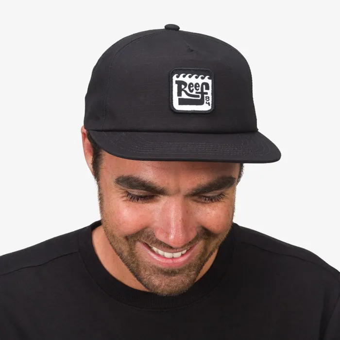 WomenMen Reef Hats and Beanies Stafford Ripstop Hat Caviar WomenMen Reef Hats and Beanies Stafford Ripstop Hat Caviar