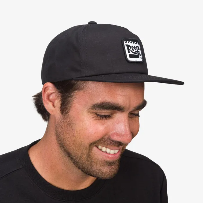 WomenMen Reef Hats and Beanies Stafford Ripstop Hat Caviar WomenMen Reef Hats and Beanies Stafford Ripstop Hat Caviar