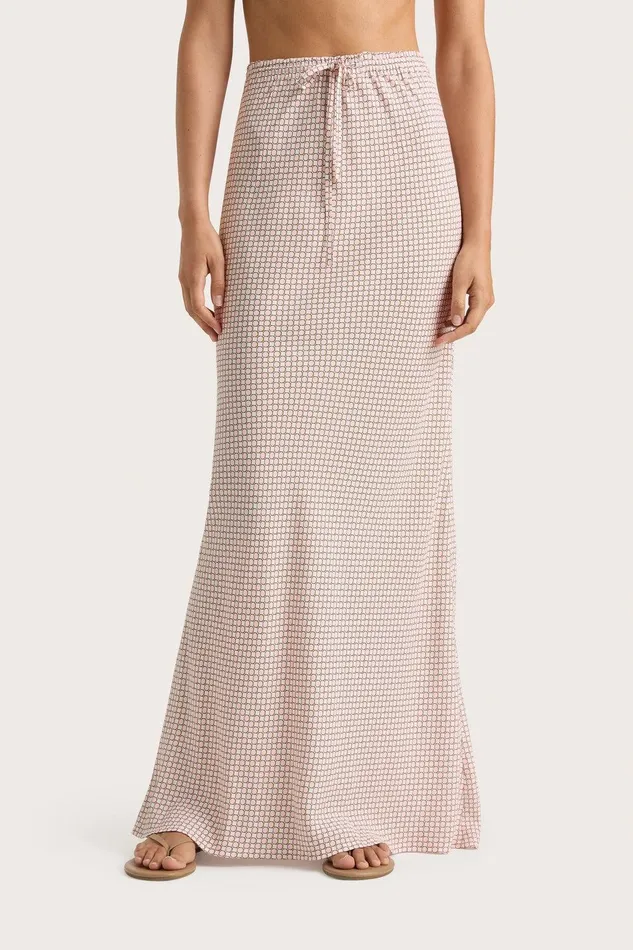 Women Menton Maxi Skirt Oliander Blush Faithfull The Brand Skirts and Shorts Women Menton Maxi Skirt Oliander Blush Faithfull The Brand Skirts and Shorts