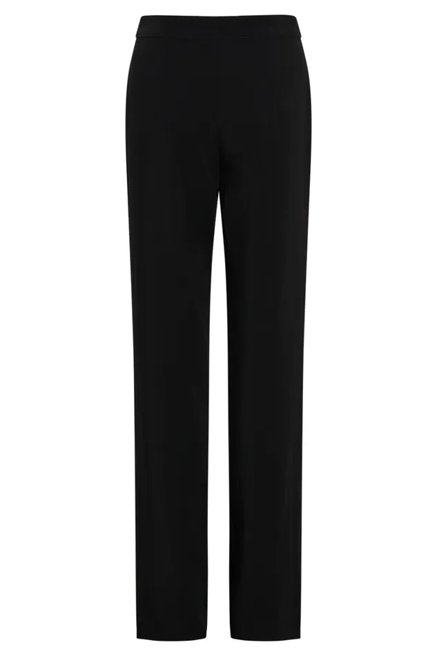 Women Meshki Bottoms Allanah Straight Leg Pant 8211 Black