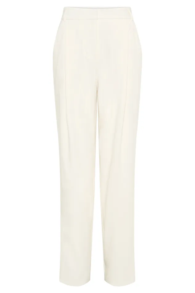 Women Meshki Bottoms Allanah Straight Leg Pant 8211 Ivory
