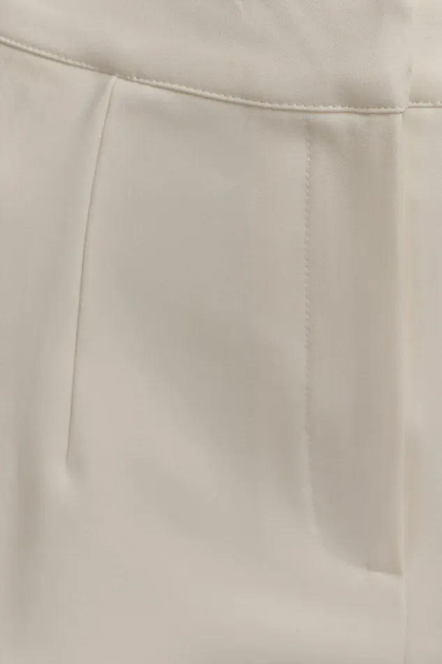Women Meshki Bottoms Allanah Straight Leg Pant 8211 Ivory