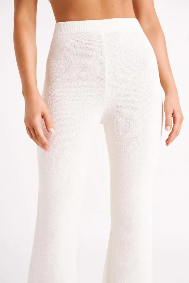 Women Meshki Bottoms Angelina Knit Pants 8211 Ivory