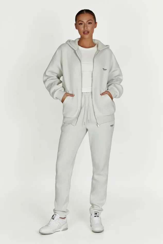 Women Meshki Bottoms Frankie Unisex Jogger 8211 Smoke Grey