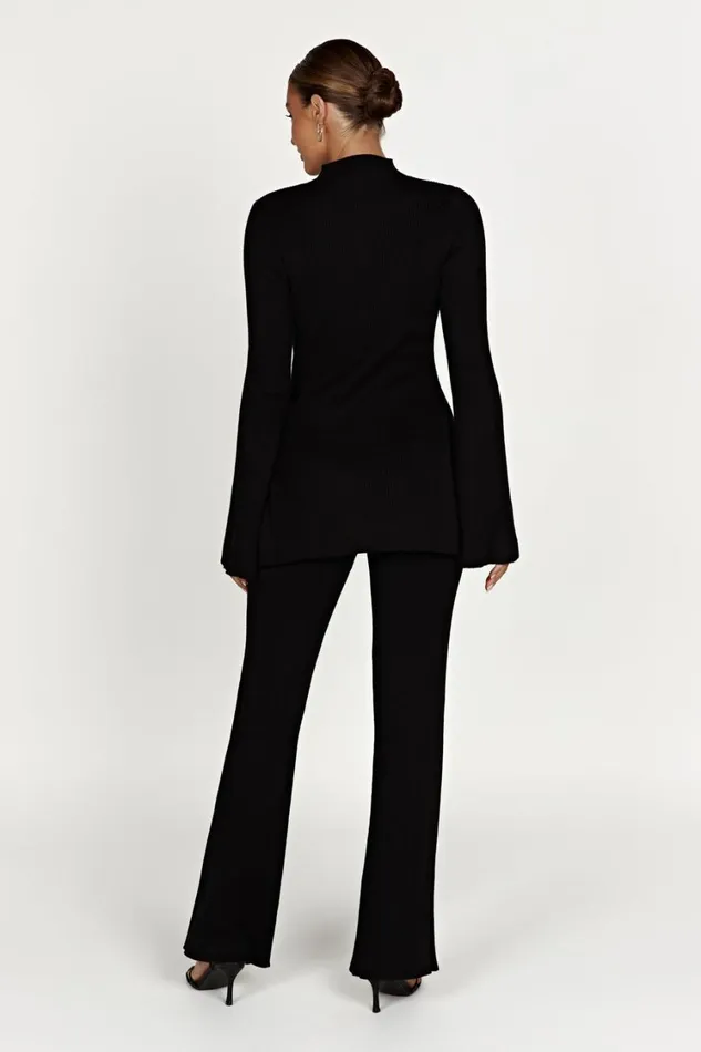 Women Meshki Bottoms Jovie Knit Pants 8211 Black Women Meshki Bottoms Jovie Knit Pants 8211 Black