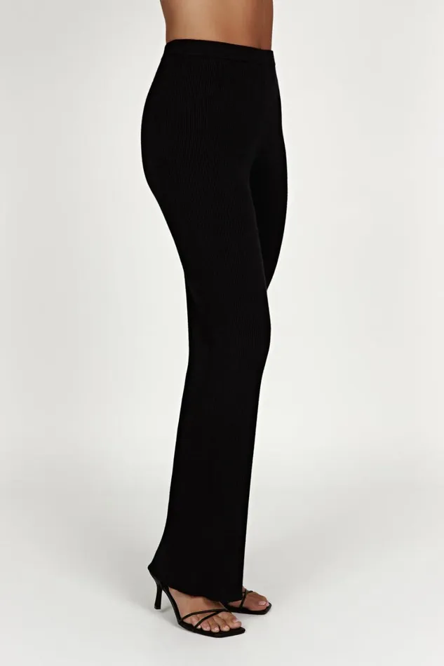 Women Meshki Bottoms Jovie Knit Pants 8211 Black Women Meshki Bottoms Jovie Knit Pants 8211 Black
