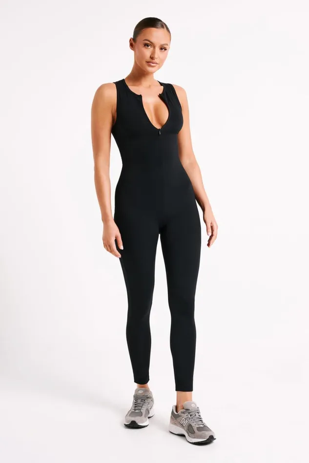 Women Meshki Bottoms Malone Sleeveless Jumpsuit 8211 Black