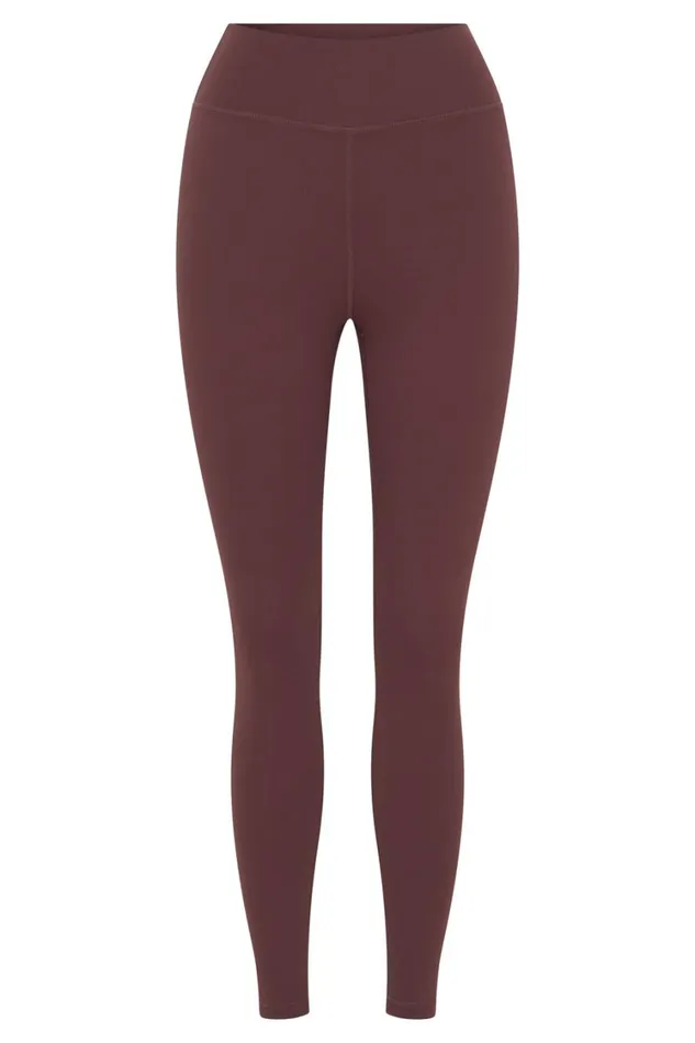 Women Meshki Bottoms Venus V Back Leggings 8211 Mahogany