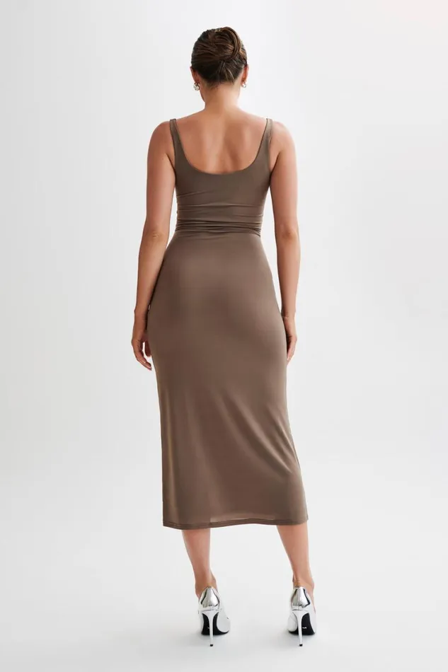 Women Meshki Dresses Augustine Slinky Scoop Midi Dress 8211 Coco