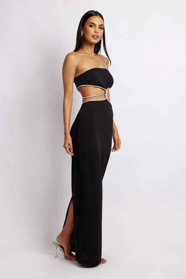 Women Meshki Dresses Billie Strapless Maxi Dress 8211 Black Women Meshki Dresses Billie Strapless Maxi Dress 8211 Black