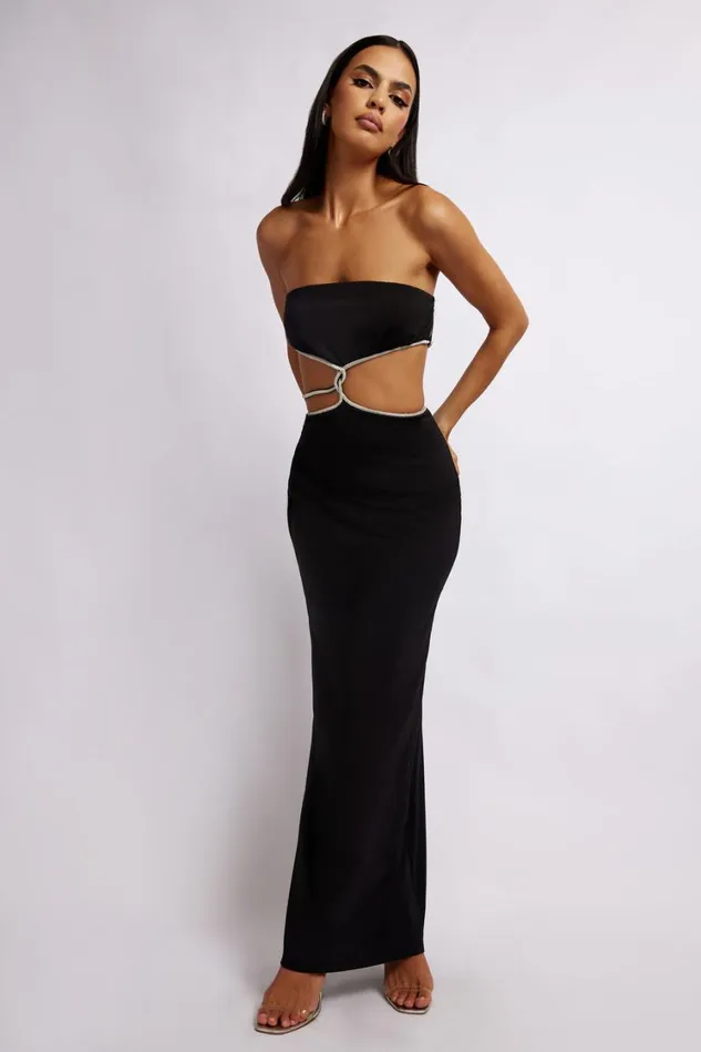 Women Meshki Dresses Billie Strapless Maxi Dress 8211 Black Women Meshki Dresses Billie Strapless Maxi Dress 8211 Black