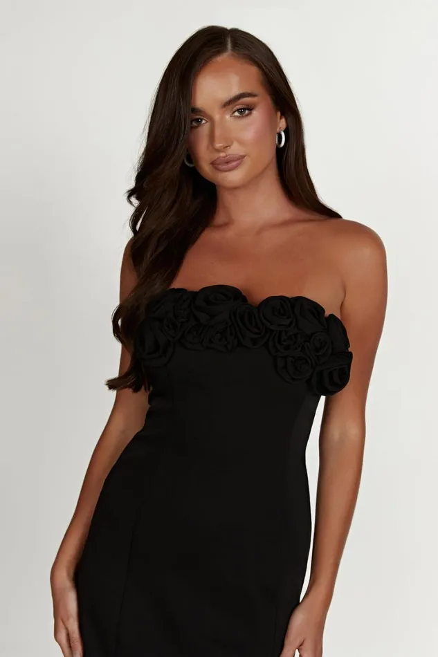 Women Meshki Dresses Brooks Rose Mini Dress 8211 Black