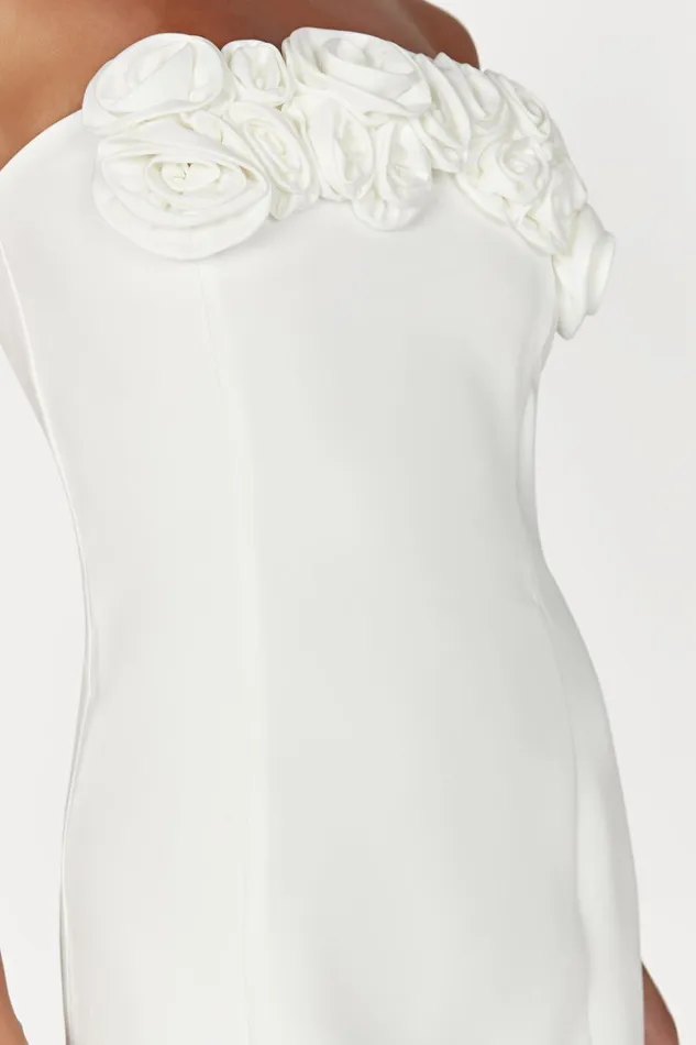 Women Meshki Dresses Brooks Rose Mini Dress 8211 White