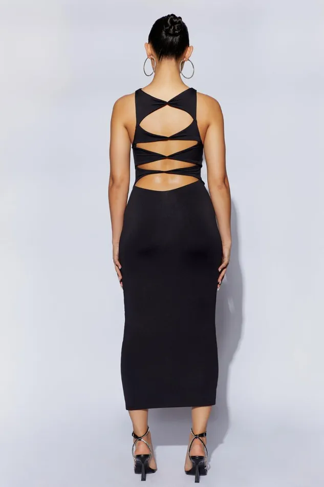 Women Meshki Dresses Chloe Cut Out Maxi Dress 8211 Black Women Meshki Dresses Chloe Cut Out Maxi Dress 8211 Black