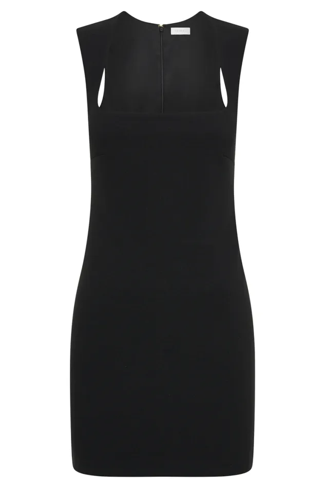 Women Meshki Dresses Frida Crepe Mini Dress 8211 Black