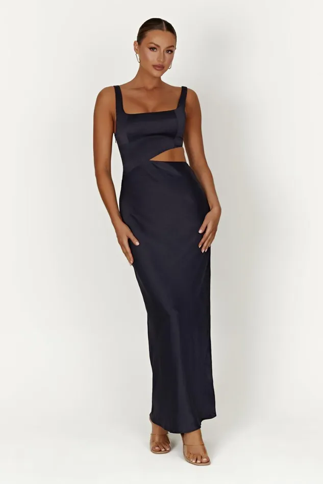 Women Meshki Dresses Gianna Maxi Dress 8211 Midnight Navy