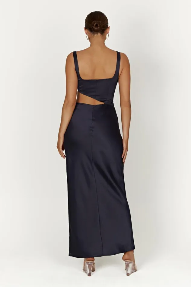 Women Meshki Dresses Gianna Maxi Dress 8211 Midnight Navy