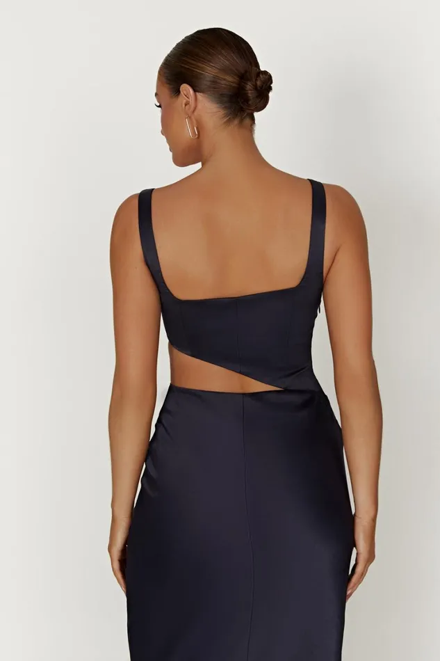 Women Meshki Dresses Gianna Maxi Dress 8211 Midnight Navy