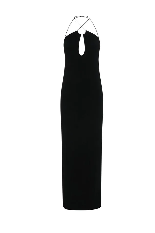 Women Meshki Dresses Kirsty Strappy Circle Cutout Maxi Dress 8211 Black Women Meshki Dresses Kirsty Strappy Circle Cutout Maxi Dress 8211 Black