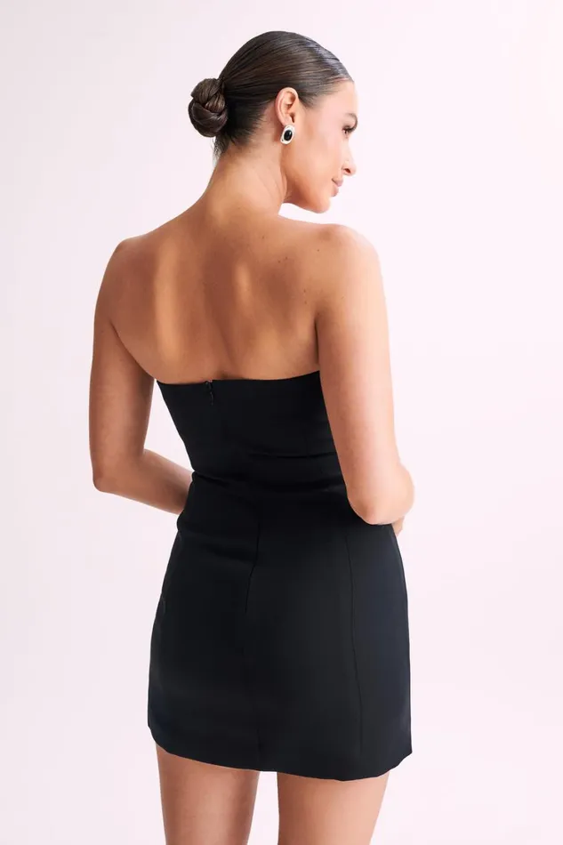 Women Meshki Dresses Maci Crepe Mini Dress 8211 Black