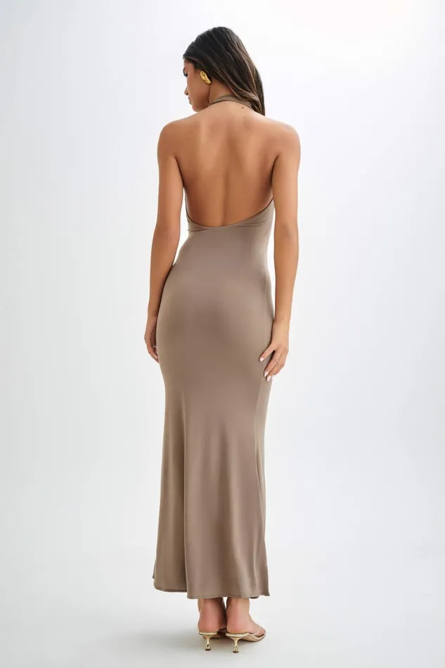 Women Meshki Dresses Marianne Asymmetrical Slinky Maxi Dress 8211 Coco