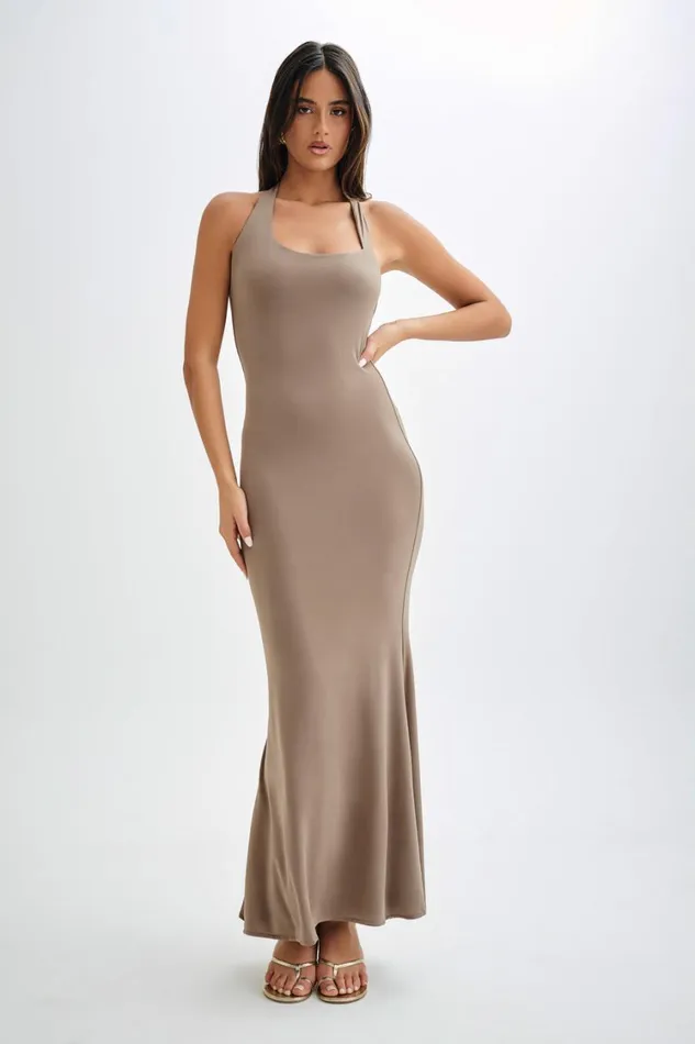Women Meshki Dresses Marianne Asymmetrical Slinky Maxi Dress 8211 Coco