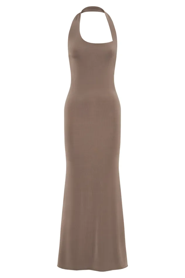 Women Meshki Dresses Marianne Asymmetrical Slinky Maxi Dress 8211 Coco