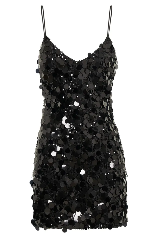 Women Meshki Dresses Romilly Sequin Mini Dress 8211 Black