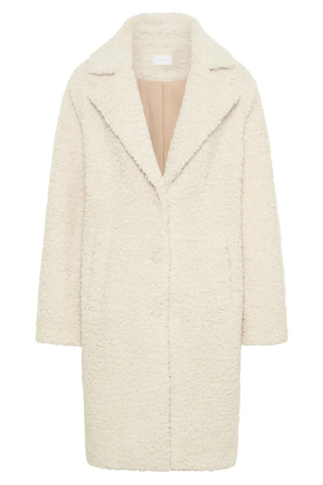 Women Meshki Outerwear Izzy Boucle Coat 8211 Cream