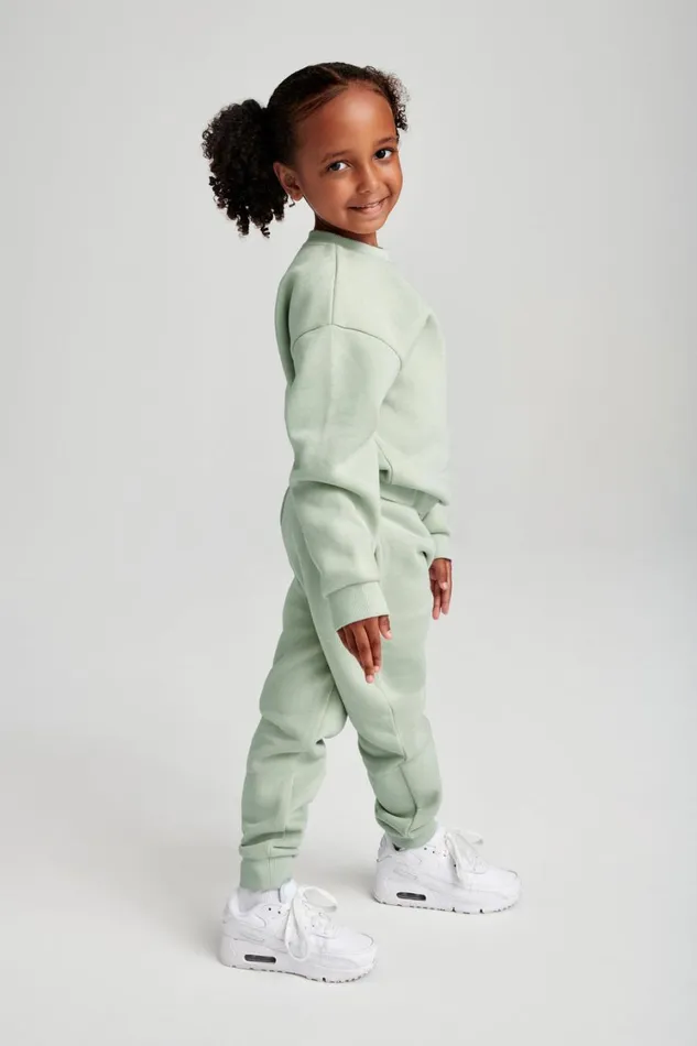 Women Meshki Outerwear Phoenix Kids Unisex Crewneck Jumper 8211 Light Sage