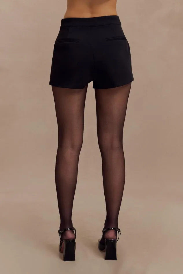 Women Meshki Sets Celeste Hot Pant Short 8211 Black