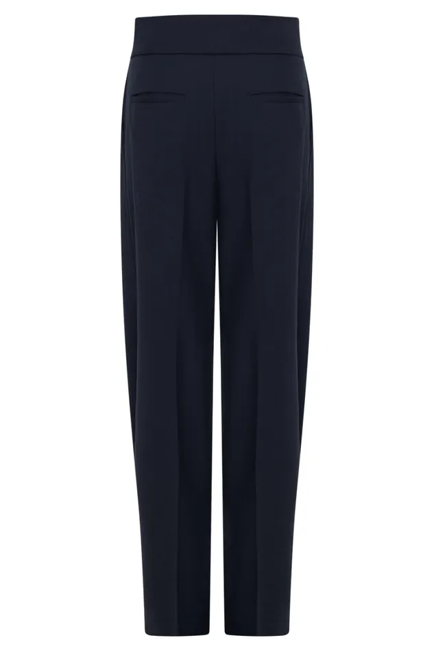 Women Meshki Sets Penelope Pleated High Waisted Pants 8211 Dark Navy