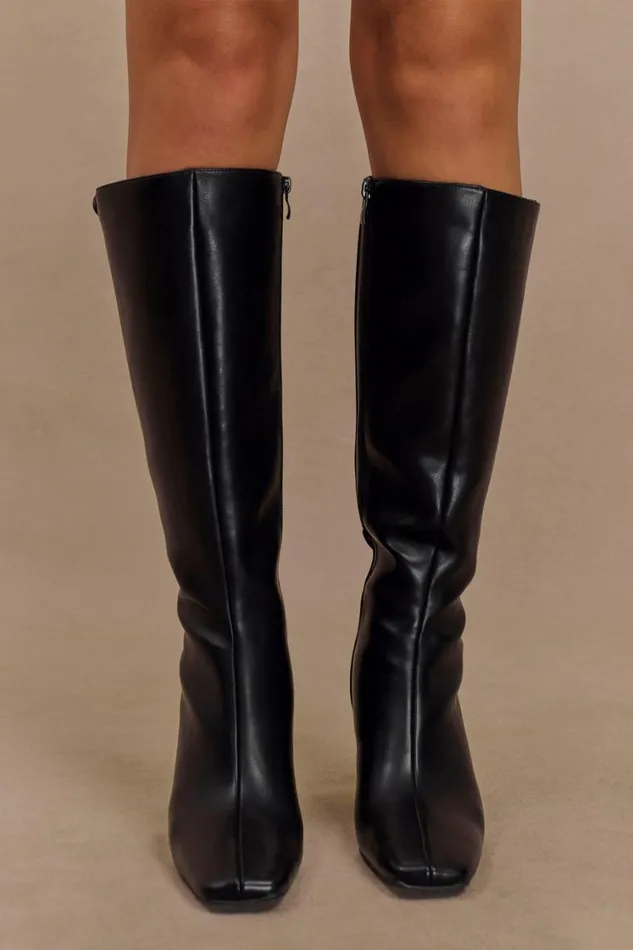 Women Meshki Shoes Nevaeh Lace Up Boots 8211 Black