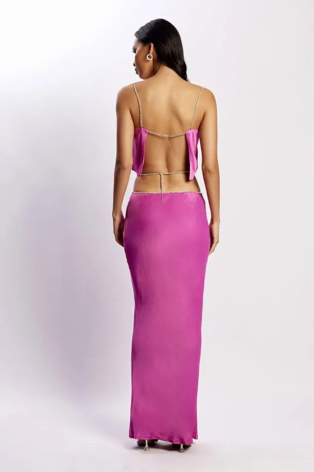 Women Meshki Tops Dayana Straight Cut Crop Top 8211 Purple Women Meshki Tops Dayana Straight Cut Crop Top 8211 Purple