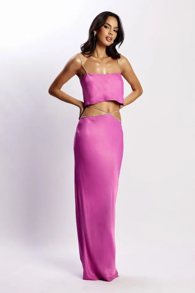Women Meshki Tops Dayana Straight Cut Crop Top 8211 Purple Women Meshki Tops Dayana Straight Cut Crop Top 8211 Purple