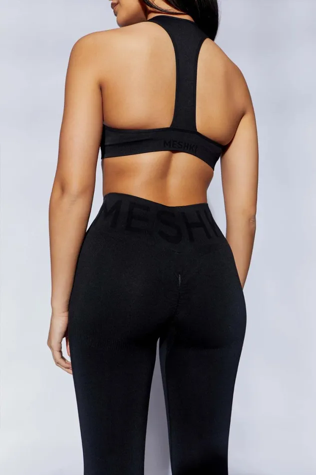 Women Meshki Tops Quinn Halter Longline Top 8211 Black Women Meshki Tops Quinn Halter Longline Top 8211 Black
