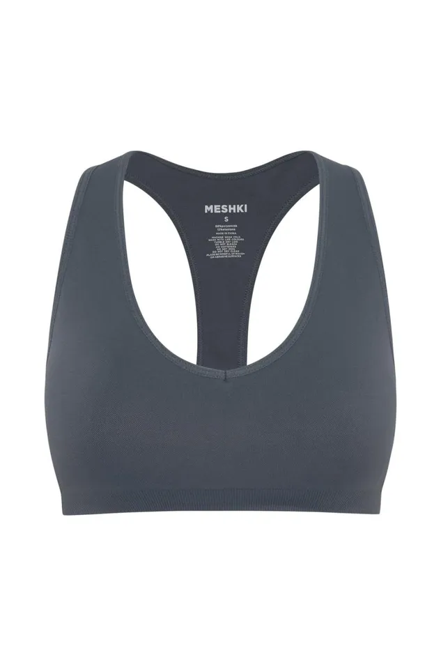 Women Meshki Tops Quinn Halter Longline Top 8211 Charcoal Women Meshki Tops Quinn Halter Longline Top 8211 Charcoal