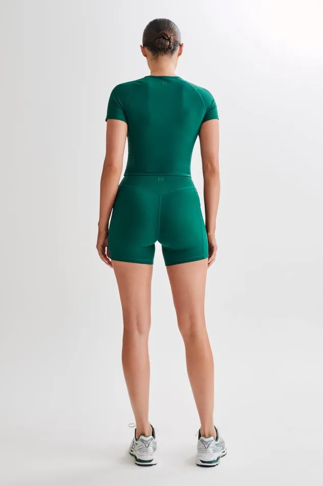 Women Meshki Tops Venus Short Sleeve Top 8211 Green