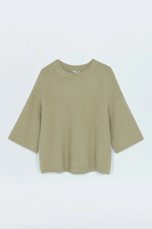 Women Micah Sweater Tee 8211 Pistachio Pistola Denim Sweaters and Knits