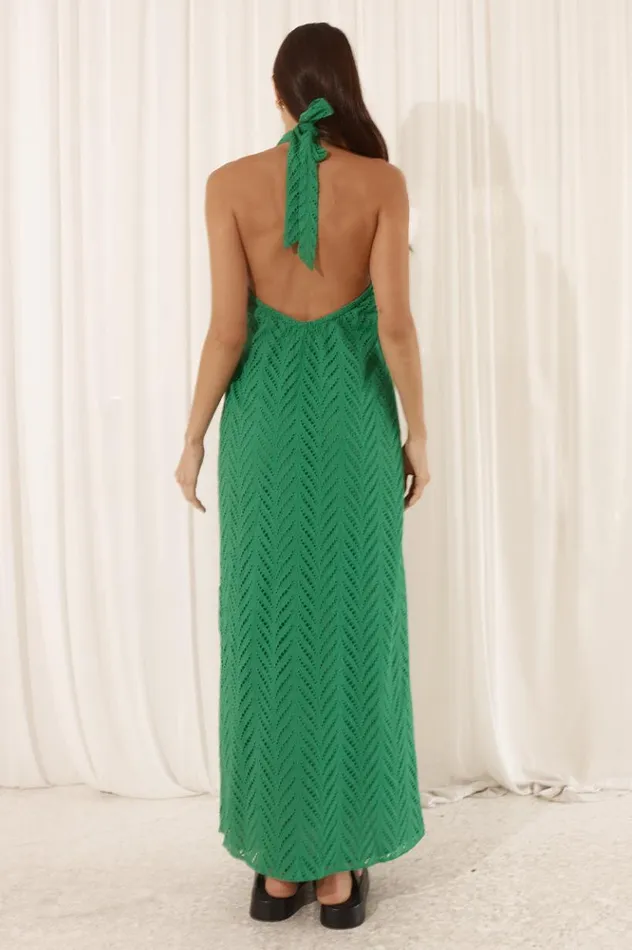 Women Midi Dresses Runaway The Label CALLIE MIDI DRESS Green