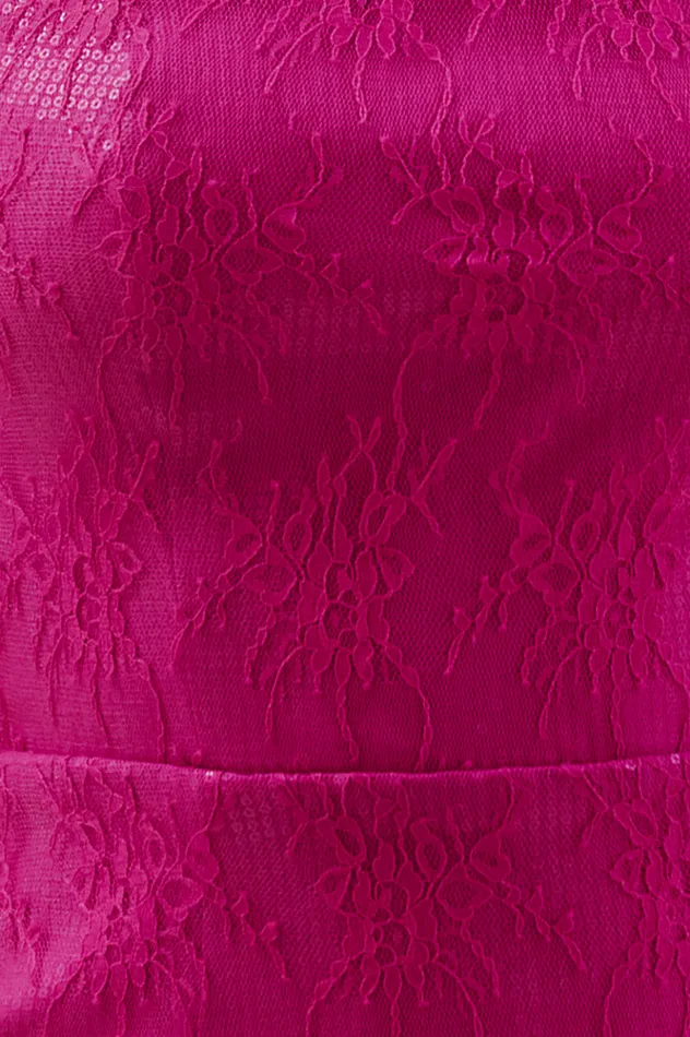 Women Midi Dresses Runaway The Label KITANI MIDI DRESS Fuchsia