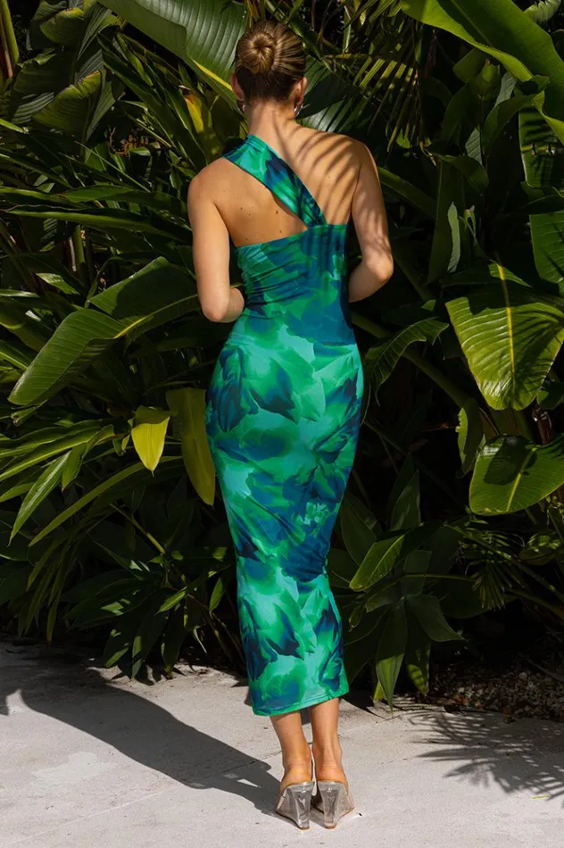 Women Midi Dresses Runaway The Label LITSA MIDI DRESS Calista Green
