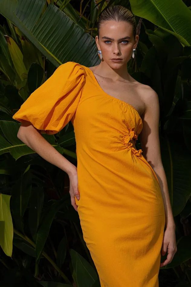 Women Midi Dresses Runaway The Label SIDONIE MIDI DRESS Mango