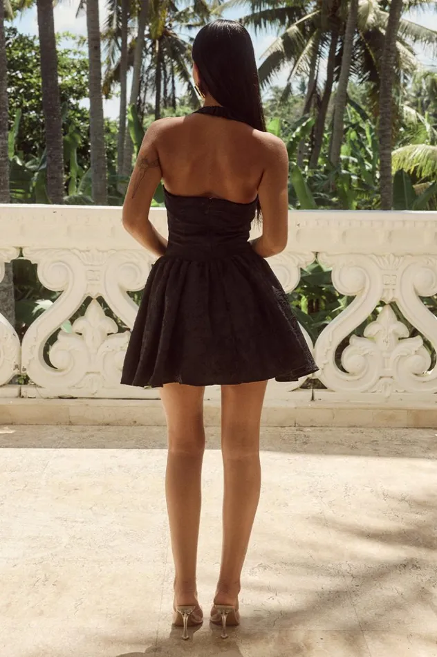 Women Mini Dresses Runaway The Label SABINE MINI DRESS Black