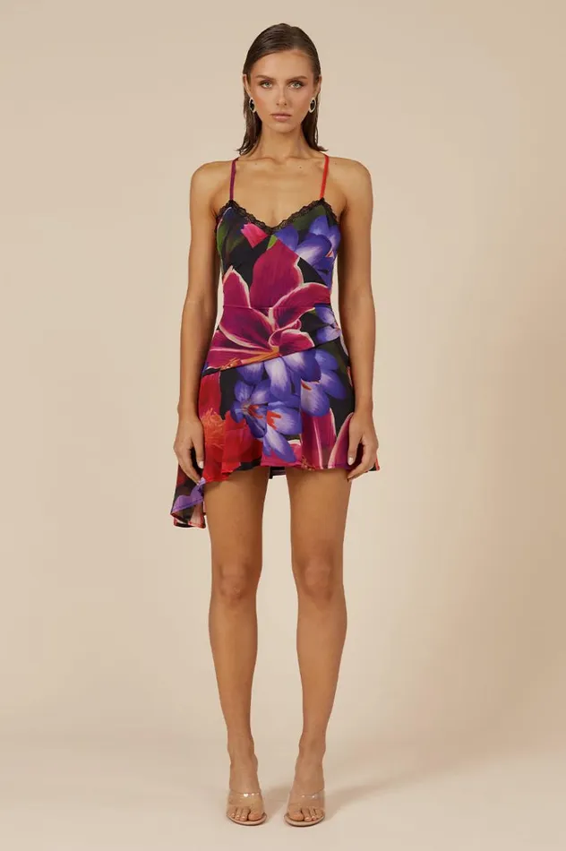 Women Mini Dresses Runaway The Label SURREY MINI DRESS Maeve Print