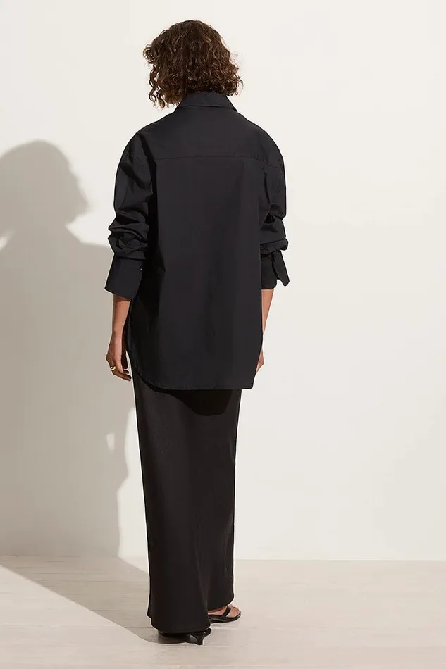 Women Mirabella Shirt Black 8211 Final Sale Faithfull The Brand Tops Women Mirabella Shirt Black 8211 Final Sale Faithfull The Brand Tops