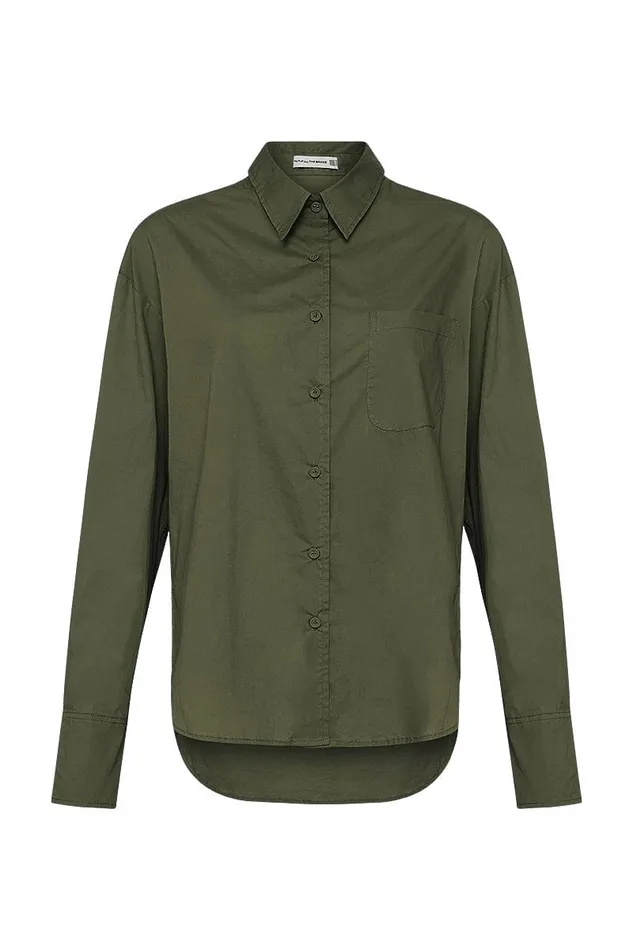 Women Mirabella Shirt Pine 8211 Final Sale Faithfull The Brand Tops Women Mirabella Shirt Pine 8211 Final Sale Faithfull The Brand Tops