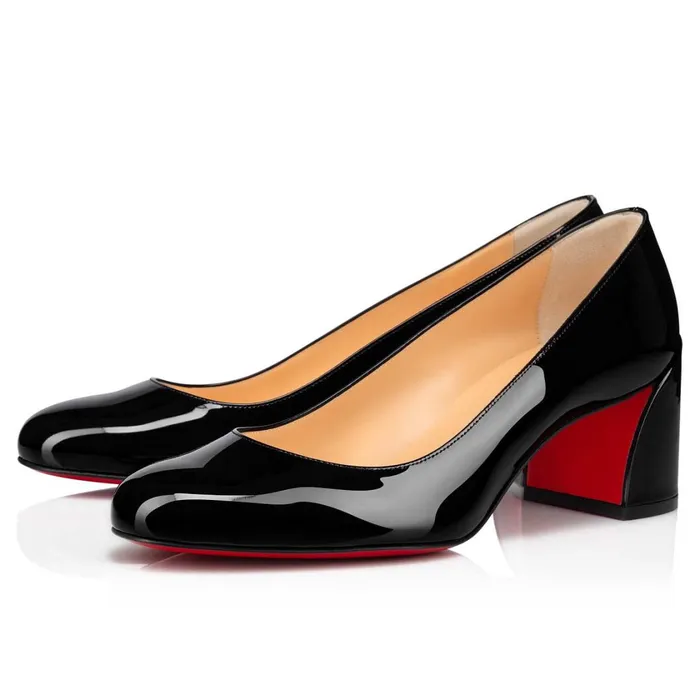 Women Miss Sab 55 Mm Pumps 8211 Patent Calf Leather 8211 Black Black Christian Louboutin Pumps Women Miss Sab 55 Mm Pumps 8211 Patent Calf Leather 8211 Black Black Christian Louboutin Pumps