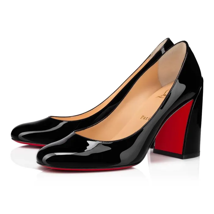 Women Miss Sab 85 Mm Pumps 8211 Patent Calf Leather 8211 Black Black Christian Louboutin Pumps Women Miss Sab 85 Mm Pumps 8211 Patent Calf Leather 8211 Black Black Christian Louboutin Pumps