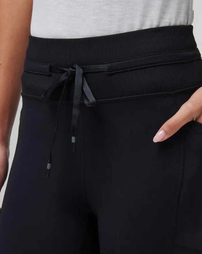 Women MOVEKNIT TIE LEGGING Black TravisMathew Leggings